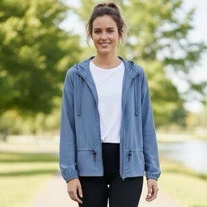 Zella Women's Slate Utility oversized Jacket size Small